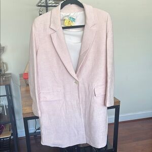 ZARA Pink Blazer Coat bought in Japan